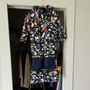 Colorful Kids' Snowsuit with Fun Patterns